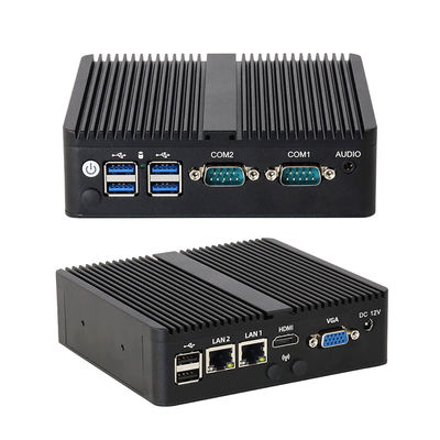 Intel Celeron Serisi İşlemci Endüstriyel için Çift COM ve HDMI ile Özel Mini PC