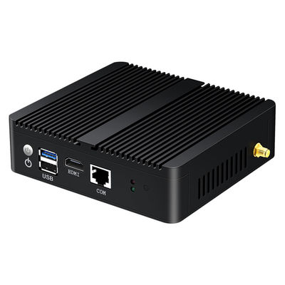 Intel Fanless Mini PC Router Pfsense 6 LAN 8G Bellek ve RJ45 Konsolu ile