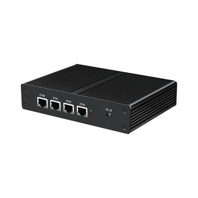 Dört 2.5GbE RJ45 LAN Güvenlik Duvarı DDR5 Mini PC HD Çift Ekran Ekranını Destekler