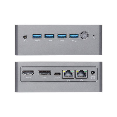 Bir HDMI Çift Bantlı WiFi ve TF yuvası ile çift ALN DDR4 Portatif Özel Mini PC