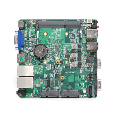 Intel 120x120mm Mini Ana Kartı Çift Realtek 8111F Gigabit LAN ve Linux ile