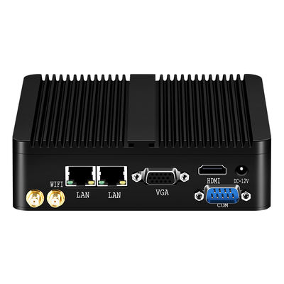 Intel Celeron N Serisi İşlemcilerle Çift LAN Çift COM Fansiz Endüstriyel PC