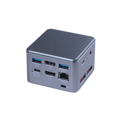Intel Celeron N5105 Mini PC Portatif Oyun PC LPDDR4x 16GB Tek LAN Dual HDMI ile