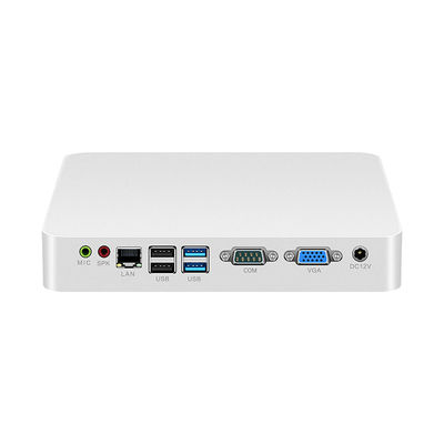 Intel Endüstriyel Mini PC Celeron J1900 4 çekirdek 4 DDR3L ve soğutma fanı ile iplikler