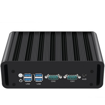 Intel N100 Fanless Endüstriyel Bilgisayarı DDR4 16GB RAM ile Çift Ekran Ekranını Destekler