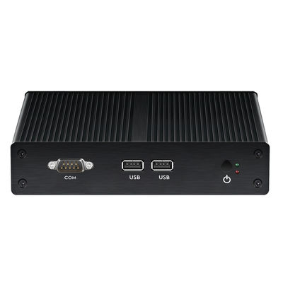 Fansiz Endüstriyel Mini PC Intel Celeron J4125 İşlemcisi DDR3 Ve Çift COM ile