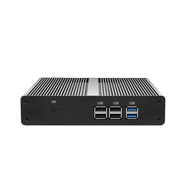 Intel Celeron İşlemcisi Mini Bilgisayar Siyah Şasi DDR3 8GB RAM Ev İçin