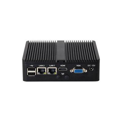 Fansiz Endüstriyel Mini PC DDR4 16GB RAM ile Windows 11 Linux Destekler
