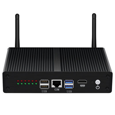 6LAN Yazılım Güvenlik Duvarı Mini PC Intel Pentium 4405U 2 çekirdekli DDR3 RAM Fansiz PC