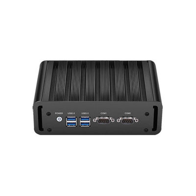 Intel Core i5 4200U Endüstriyel Fansiz Bilgisayar Çift Ethernet Çift COM Bilgisayar