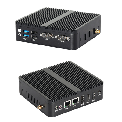 Intel Celeron J6412 İşlemcisi DDR4 16GB RAM ve 2 HD Endüstriyel Fanless PC ile